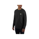 Carhartt Men's Force Relaxed Fit Midweight Long Sleeve Crew Neck T Shirt Heather Gray 2XL Tall - Carhartt
