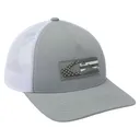Drake Men's Americana Flag Hat Light Gray/White One Size Fits Most - Drake