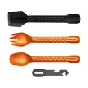 Gerber ComplEAT Lightweight Utensil Set Orange - Gerber Knives