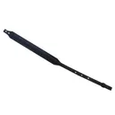 Protektor Basket Weave Leather Rifle Sling Black - Protektor