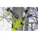 HME Extendable 6' Pole Saw 12" Carbon Steel Blade Foam Handle Green - Gsm