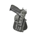 Fobus Standard Roto-Paddle OWB Holster Right Hand CZ 75, 75BD, 75D Compact Polymer Black - Fobus