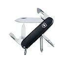 Victorinox Swiss Army Tinker Pocket Knife Drop Point Stainless Steel Polished Blade ABS Polymer Handle Black - Victorinox