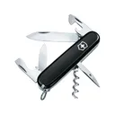 Victorinox Swiss Army Spartan Pocket Knife Stainless Steel Blade Polymer Handle Black - Victorinox Swiss Army