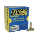 Buffalo Bore Outdoorsman 38 Special +P Ammo 158 Grain Flat Nose Box of 20 - Buffalo Bore