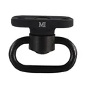Midwest Industries Rear Single Point Sling Adapter with QD Sling Swivel AK-47, AK-74 Aluminum Black - Midwest Industries