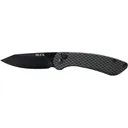 Buck Knives 743 Mini Sovereign Folding Knife 2.625" Modified Clip Point 7Cr17MoV Titanium Blade Stainless Steel Handle Black - Buck Knives