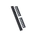 ERGO Picatinny Rail with Rail Covers and Mounting Hardware AR-15 Handguard 6" Aluminum Black - Ergo