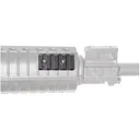 GG&G Tactical Illuminator Forend Picatinny Rail for AR-15 Rifle & M4 Handguard Aluminum Matte - Gg&G