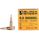Black Sheep 6.5 Grendel Ammo 123 Grain Hornady SST (Super Shock Tip) Polymer Tip Box of 25 - Black Sheep