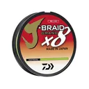 Daiwa J-Braid X8 Grand Braided Fishing Line 8lb 300yd Chartreuse - Daiwa