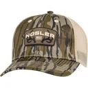 Nosler Men's Antler Patch Hat Mossy Oak Bottomland One Size Fits Most - Nosler