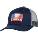 Nosler Men's USA Flag Hat Navy/Dark Gray One Size Fits Most - Nosler