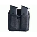 Bianchi 7320 Triple Threat Double Magazine Pouch for Glock 20, 21, HK USP 40, 45 Nylon Black - Bianchi