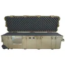 Pelican 1740 Scoped Rifle Case with Solid Foam Insert and Wheels 44" Polymer Desert Tan - Pelican
