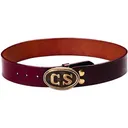 Triple K 48 Civil War Gun Belt Large 38-43" Leather Walnut Oil - Triple K