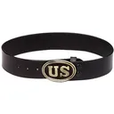 Triple K 48 Civil War Gun Belt XL 43-48" Leather Black - Triple K