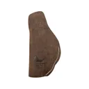 Hunter 4600 IWB Holster Right Hand Glock 43, 43 with Laser, 42, 42 with Laser, 1911 Officer, S&W M&P Shield EZ 9, Springfield Hellcat, Taurus GX4, Ruger Max 9 Leather Brown - Hunter