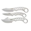 Bear Edge 3 Piece Field Dressing Knife Set 440 Stainless Steel Blades and Handles - Bear and Son Cutlery