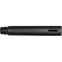 KAK Retro Extended Flash Hider 1/2"-36 Thread 9mm Steel Matte - KAK Industries