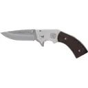 Smith & Wesson Model 325 Revolver Pocket Knife 3" Drop Point 3Cr13Mov Satin Blade Wood Handle Brown - Smith and Wesson