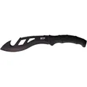 Smith & Wesson Extraction and Evasion Kukri Fixed Blade Knife 9" Spine Serrated Kukri 3Cr13 Black Blade Rubber Handle Black - Smith & Wesson