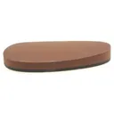 Galazan Thin Solid Prefit Recoil Pad Brown - Galazan