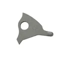 Power Custom Rivet-Style Hammer Nose for S&W J-Frame Case Hardened Steel - Power Custom