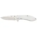 Bear & Son 112 Pocket Knife 2.875" Drop Point 440HC Satin Blade Stainless Steel Handle Stainless - Bear & Son