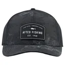 AFTCO Men's Deuce Hat Black Storm Camo One Size Fits Most - Aftco