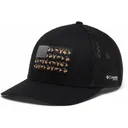 Columbia Mens PHG Game Flag Mesh Hat Large/XL Black - Columbia