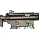 B&T Telescopic Stock for HK MP5K Black - B&T