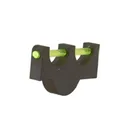 EGW Fiber Optic Sight for S&W Revolvers with Pinned Front Sight .295" Height .125" Width Steel Blue - EGW