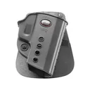 Fobus Evolution OWB Holster Right Hand HK USP 45, USP Compact 45, USP Tactical 45, VP9, Ruger SR40, Taurus 24/7 OSS, Walther PPQ, PPQ M2 Polymer Black - Fobus
