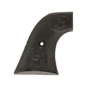 Vintage Gun Grips for Colt Single Action Army 2nd, 3rd Generation with Eagle Polymer Black - Vintage Gun Grips