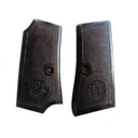 Vintage Gun Grips for Beretta 1934 Early Model, Inserts Only Polymer Black - Vintage Gun Grips
