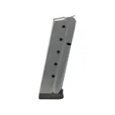 Metalform 1911 Government, Commander Magazine 9mm 10-Round Stainless Steel Flat Follower Ultramag Base - Metalform