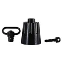 GrovTec Push Button Shotgun Magazine Cap with 1" QD Sling Swivel Winchester Super X2, SX3, Browning Gold 12 Gauge Steel Black - GrovTec