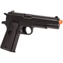 Game Face GFM311 Airsoft Pistol 6mm BB Spring Powered Single Shot Black - Crosman