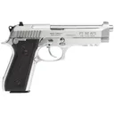 Taurus 92 9mm Luger Pistol 5" Barrel 17+1 Round Stainless Slide Black Grip Stainless Frame - Taurus