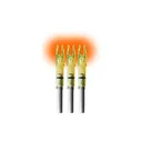 Lumenok H Lighted Arrow Nock Orange 3PK - Lumenok