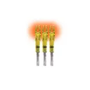 Lumenok Signature Lighted Arrow Nock Orange 3PK - Lumenok