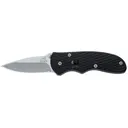 Gerber Mini Fast Draw Assisted Opening Pocket Knife 2.1" Drop Point 7Cr17MoV Matte Blade Nylon Handle Black - Gerber