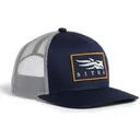 Sitka Gear Mens Icon Patch Hi Pro Trucker Hat Eclipse - Sitka Gear