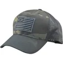 Oakley Mens Multicam Flag 110 Hat Black Multicam - Oakley