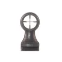 KNS Dovetail Hooded Front Sight 0.525" High Duplex Reticle - Kns