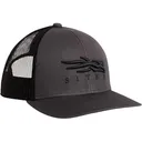 Sitka Gear Mens Icon Mid Trucker Hat Lead - Sitka Gear
