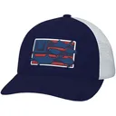 Huk Mens Trophy Flag Trucker Hat Naval Academy - Huk