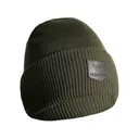 Kings Camo Men's Cuffed Leather Patch Beanie Olive One Size Fits Most - Kings Camo