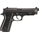 Taurus 92 9mm Luger Pistol 5" Barrel 17+1 Round Blued Slide Black Grip Blued Frame - Taurus